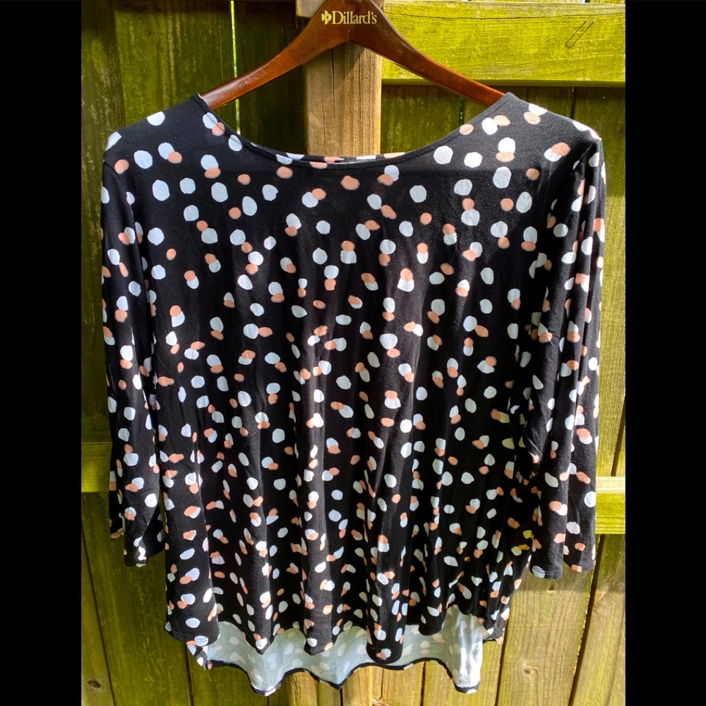 Tahari 3/4 Sleeve Blouse